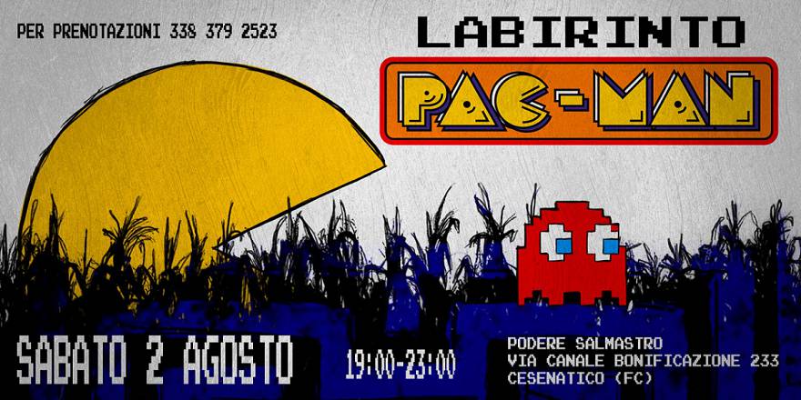 Labirinto pacman - corri, mangia e scappa